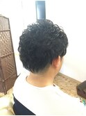 ☆ツーブロック&パーマで骨格補正スタイル☆