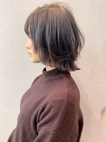 アイティー バイ アルバム 中野店(IT by ALBUM) グレーボブ_スリークボブ厚めバングローライト_ba286733