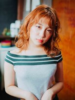 美容室 コーストアール 稲毛店(coast-R)&nbsp;ウルフ系ロングスタイル【稲毛】