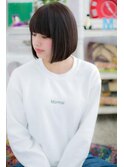 目力強調！ダークアッシュ小顔前下がりクラシカルボブa1