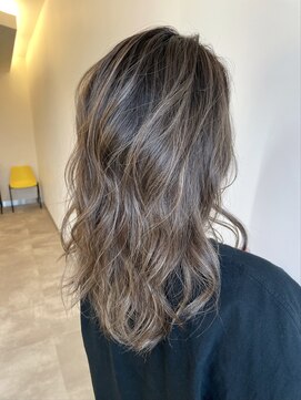 フェーディン(fa/din) 外人風ハイライトバレイヤージュベージュ