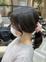 韓国ヘア/くびれヘア/似合わせカット/新宿