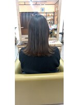 ヘアーサロン ハイプ(HYPE) ミディアムボブ×ポイントカラー