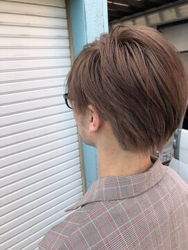 マイスペース(MY SPACE) ハイトーンカラーメンズツーブロック
