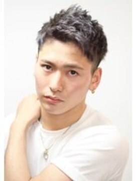 フランクスバーバーリザーブ 人形町店(FRANK’S BARBER RESERVE) アップバングツーブロック束間ショートS