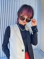 アールイー(Re:)&nbsp;ウルフ×インナーカラー