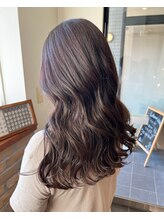 白髪ぼかしにおすすめハイライトカラー