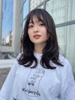 バイオレット 表参道店(Violet) レイヤーカット ダークブラック