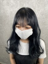 ラフェスタヘア 和歌山駅前店(Lafesta HAIR)&nbsp;ブルー&ブラック