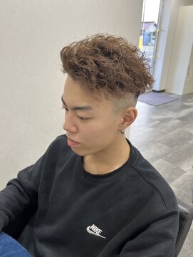 セカンド(Second) Second   ×　メンズパーマ