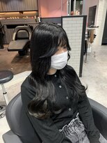 リーオオサカ(Lee Osaka)&nbsp;ダークグレー×韓国風スタイル