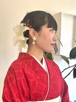 ヘアーアイスカルテット(HAIR ICI QUARTET) ヘアセットヘアアレンジシニヨン二次会パーティーカチモリ