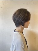 縮毛矯正で作るショートスタイル