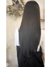 【ロング◎】　髪質改善美髪ストレート＋カット　￥24200→￥19800　