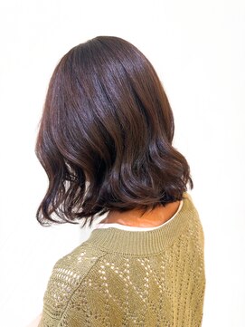 アッシュ 町田駅前通り店(Ash) ミディアムカット×ニュアンス巻き