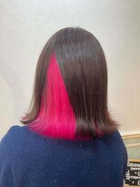 ヘアーサロン リアン 熊谷2号店(hair salon Rien)&nbsp;インナーピンク♪