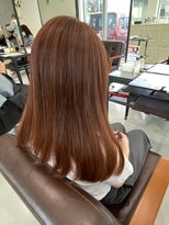 フォルテ 島田店&nbsp;ピンクベージュ　ツヤ髪　髪質改善