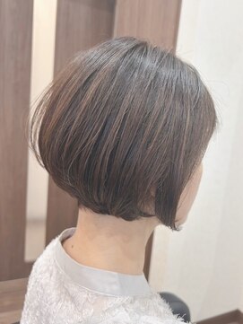プライベート ヘアサロン カオ(private hair salon kao) 前下がりショートボブ