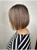 イングラボブ×ハイトーングレージュ