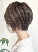 ミルクティーベージュダブルカラーインナーカラーケアブリーチ