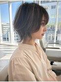 stylingで更にオシャレな小顔ネオウルフ　ウルフカット　ウルフ