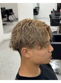 ブリーチパーマツイストスパイラルパーマ静岡メンズ