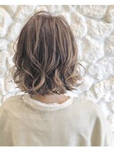 モアナ バイ ヘッドライト 三島店(Moana by HEADLIGHT) Moana【三島】デジタルパーマボブ#アッシュベージュ20代30代40代