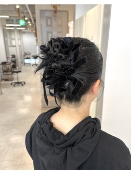 シェノン(Chainon.) ヘアアレンジ 卒業式ヘア ボブアレンジ 博多