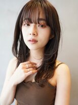 ニコ トウキョウ 渋谷(nico TOKYO)&nbsp;顔まわりレイヤーハッシュレイヤー透明感オリーブグレージュ渋谷