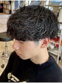 波巻きパーマ波巻きスパイラルパーマツイストスパイラルパーマ
