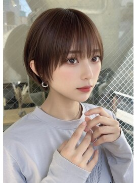 サンド 池袋 2nd(sand) ナチュラルマッシュショート＃髪質改善＃地下風縮毛矯正