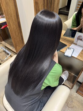 ラウブロッサム 大宮西口店(Lau Blossom) 髪質改善カラー+髪質改善トリートメント+フェイクブラック/黒染