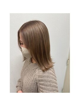 テーラヘアー 蘇我2号店(TELA HAIR) ミルクティーベージュ