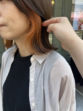 マーシュ(marshu) インナーオレンジカラー