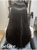 【ダメージレス縮毛矯正】 ［髪質整形］美髪ストレート