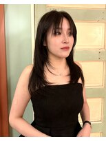 ランプ 代官山(the lamp)&nbsp;シャープレイヤーウルフ顔周りレイヤーダークトーン