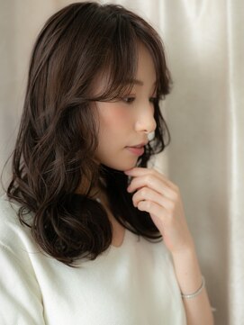 カバーヘア ブリス 北浦和(COVER HAIR bliss) □グレーベージュ波巻きカールエアリーロング405北浦和30代40代