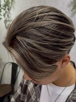 アポロ 横浜駅店(apollo)&nbsp;MEN’S HAIR/サーフカール/刈り上げセンターパート/ブリーチ