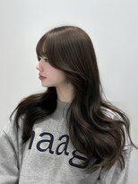 シーン(scene)&nbsp;【Hikaru】たっぷりレイヤー/結んでも可愛い顔まわりカット