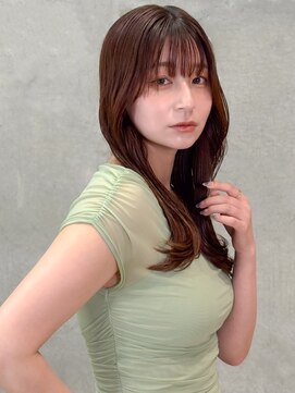 オーブ ヘアー グロー 橋本店(AUBE HAIR grawe) 20代・30代_大人かわいい韓国風くびれヘア