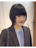 ロンドアンメゾン 原宿(Lond un Maison.)&nbsp;オリーブグレー/レイヤーカット/黒髪/マロンベージュ/原宿