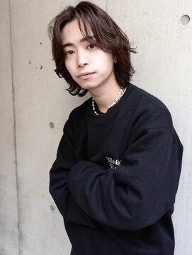 アニー(ANY) メンズカット×ミディアムウルフ