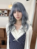 リヴ オオサカ(LIV OSAKA) レイヤーカット/グレージュ/ダブルカラー/ミルクティーベージュ
