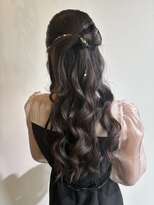 ヘアセット専門サロン by OKINAWA WATABE WEDDING 那覇店 ハーフアップ