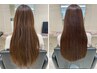 【縮毛矯正・うる艶美髪】髪質改善ストレートエステ＋カット＋TR