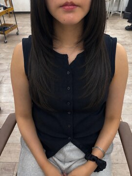 アーシェ 横浜店(A'SHE) ロングレイヤー/顔まわりレイヤー