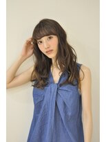 ミューズ(Meuz) ゆるふわロング☆シースルーバング