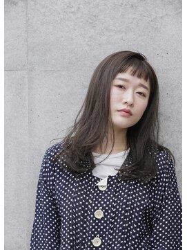 イグレック パリ 小竹向原店(IGREK PARIS) ショートバング×ナチュラルセミロング