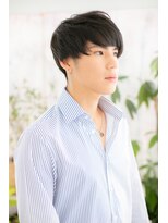 ヘアアンドビューティー ミック(Hair & Beauty miq) ソフトツーブロックのサイドパートショートb