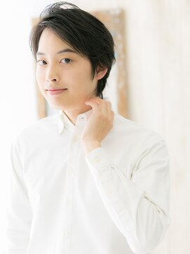 グルーミングサロン バーバー キャッスル 北浦和西口(Grooming salon Barber Castle) ビジカジ◎黒髪サイドパートショートA